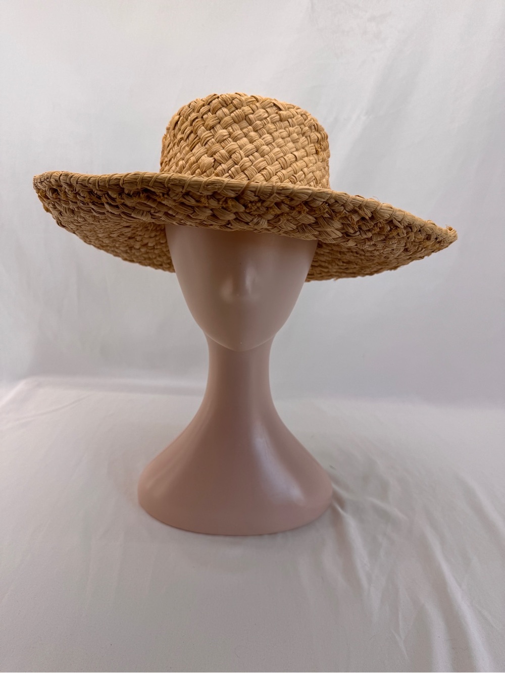 VINTAGE Rare 1980s Helen Kaminski Safari Fedora Straw Hat - Made in Australia - Picture 15 of 15